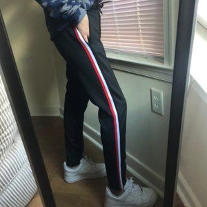 Zara Side Stripe Track Pants
